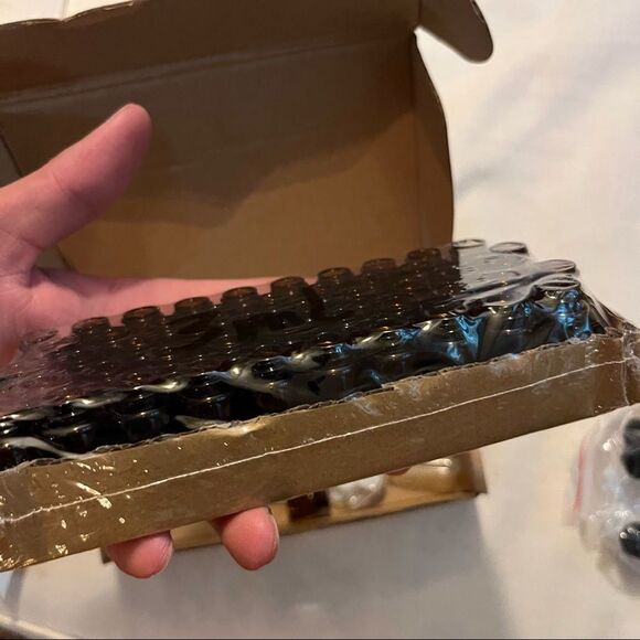 Essential Oil Vial 50 Pack Set 1ML 2ML 3ML 5ML New In Box - Picture 3 of 5